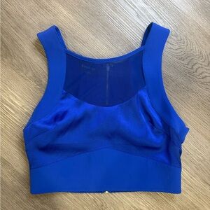 Bebe Royal Blue Crop Top